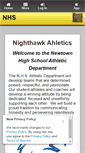 Mobile Screenshot of nighthawksports.com