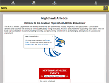 Tablet Screenshot of nighthawksports.com